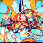 Beautiful Sunset English Bay painting by Alex Janvier