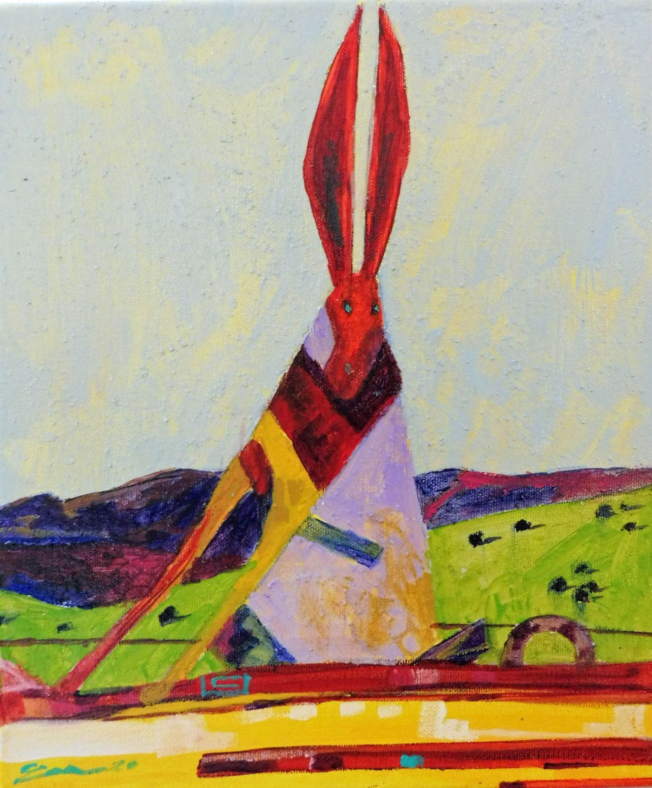 lw-cerb rabbit 20202-sm | Bearclaw Gallery